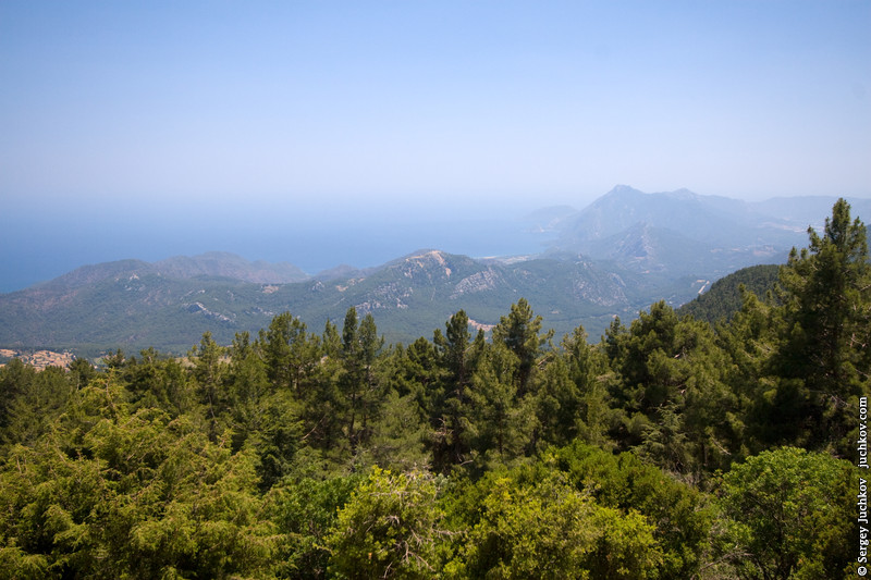 Sea and the mountains of Turkey by Sergey Juchkov