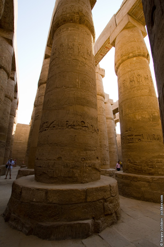 Karnak Temple komplex by Sergey Juchkov