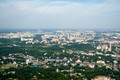 View of Moscow from Ostankino tower